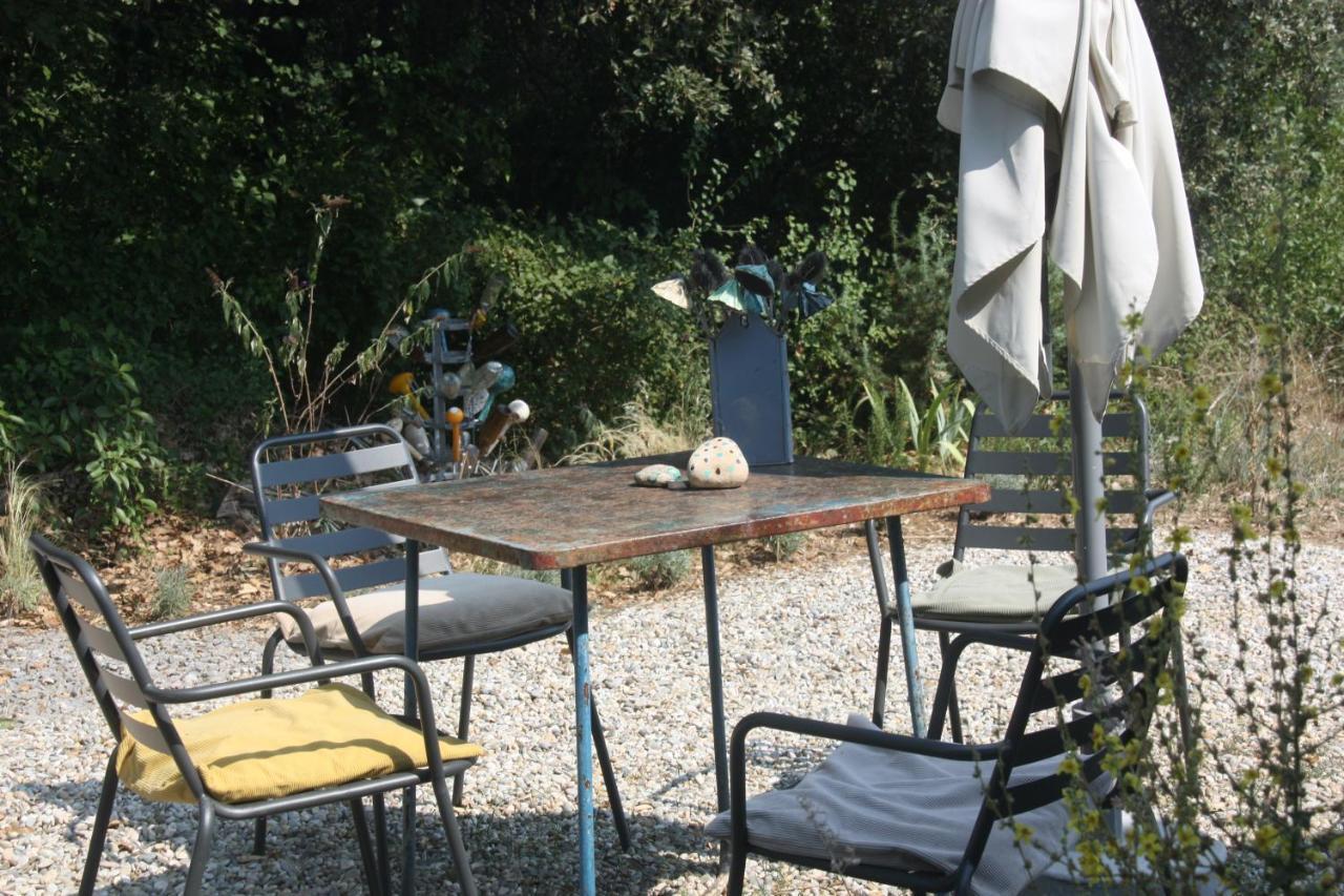 Villa Au Coin Des Cerisiers Montclus  Esterno foto